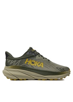 Buty do biegania Hoka Challenger Atr 7 Wide 1134499 Khaki ze sklepu eobuwie.pl w kategorii Buty sportowe męskie - zdjęcie 182099576