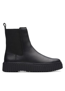 Sztyblety Clarks Torhill Maple 26173858 Czarny ze sklepu eobuwie.pl w kategorii Botki - zdjęcie 182099589