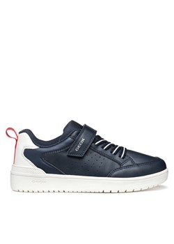 Sneakersy Geox J45LQA 05411 C4211 S Granatowy - id: 0000304461095 - marki Geox - 182099677 Sneakersy Geox J45LQA 05411 C4211 S Granatowy ze sklepu eobuwie.pl w kategorii Buty sportowe dziecięce - zdjęcie 182099677