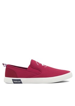 Tenisówki Beverly Hills Polo Club M-VSS24001 Bordowy ze sklepu eobuwie.pl w kategorii Trampki męskie - zdjęcie 182099769
