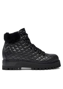 Trapery Le Silla St.Moritz Chiffon 7512M040M1PPCHI377 Czarny ze sklepu eobuwie.pl w kategorii Botki - zdjęcie 182099877