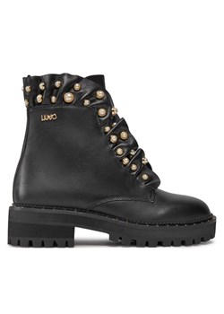 Trapery Liu Jo Pink 148 SF3073 PX223 Czarny ze sklepu eobuwie.pl w kategorii Botki - zdjęcie 182099895