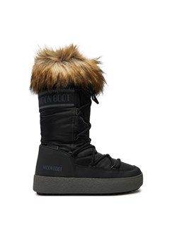 Śniegowce Moon Boot Ltrack Monaco Wp 80D2450190 Czarny ze sklepu eobuwie.pl w kategorii Śniegowce damskie - zdjęcie 182099975