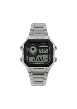 Zegarek Casio AE-1200WHD-1AVEF Srebrny ze sklepu eobuwie.pl w kategorii Zegarki - zdjęcie 182100038