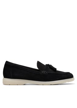 Mokasyny Clarks Narini Edge 26181450 Czarny ze sklepu eobuwie.pl w kategorii Mokasyny damskie - zdjęcie 182100179