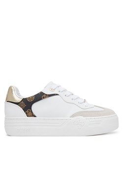 Sneakersy Guess FLPSWO ELE12 Biały ze sklepu eobuwie.pl w kategorii Buty sportowe damskie - zdjęcie 182100299