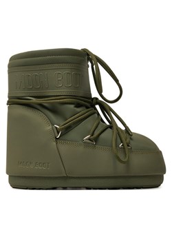Śniegowce Moon Boot 80D1409380 Khaki ze sklepu eobuwie.pl w kategorii Śniegowce damskie - zdjęcie 182100348