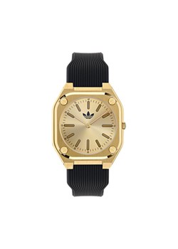 Zegarek adidas Tech Thin AOFH24502 Czarny ze sklepu eobuwie.pl w kategorii Zegarki - zdjęcie 182100365
