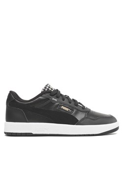 Sneakersy Puma Court Ultra Houndstooth 389369 02 Czarny ze sklepu eobuwie.pl w kategorii Buty sportowe męskie - zdjęcie 182100516