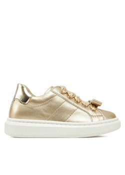 Półbuty Calvin Klein Jeans Sneaker Bassa Allacciata V1A9-83044-0220 Złoty ze sklepu eobuwie.pl w kategorii Buty sportowe dziecięce - zdjęcie 182100525