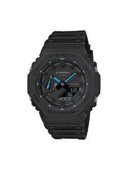 Zegarek G-Shock Octagon Carbon Core Guard GA-2100-1A2ER Czarny ze sklepu eobuwie.pl w kategorii Zegarki - zdjęcie 182100555