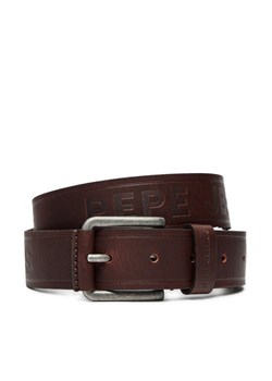 Pasek Męski Pepe Jeans Dayton PM021027 Brązowy ze sklepu eobuwie.pl w kategorii Paski męskie - zdjęcie 182100557