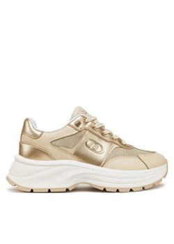 Sneakersy Liu Jo Eva 02 BA5065 PX620 Beżowy ze sklepu eobuwie.pl w kategorii Buty sportowe damskie - zdjęcie 182100716