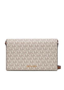 Torebka MICHAEL Michael Kors Jet Set 32T4GJ6C6B Beżowy ze sklepu eobuwie.pl w kategorii Listonoszki - zdjęcie 182100889