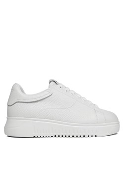 Sneakersy Emporio Armani X3X024 XF768 00001 Biały ze sklepu eobuwie.pl w kategorii Buty sportowe damskie - zdjęcie 182100906