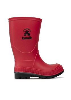 Kalosze Kamik Stomp EK6149 Czerwony ze sklepu eobuwie.pl w kategorii Kalosze dziecięce - zdjęcie 182101169