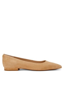 Baleriny LAUREN RALPH LAUREN 802871265007 Brązowy ze sklepu eobuwie.pl w kategorii Balerinki - zdjęcie 182101177