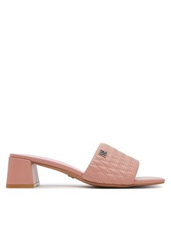 Klapki Nine West S4S96897-01 Różowy ze sklepu eobuwie.pl w kategorii Klapki damskie - zdjęcie 182101237