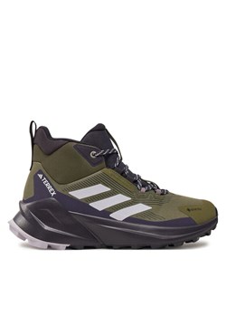 Trekkingi adidas Terrex Trailmaker 2.0 Mid Gtx GORE-TEX IE9067 Zielony ze sklepu eobuwie.pl w kategorii Buty trekkingowe damskie - zdjęcie 182101266