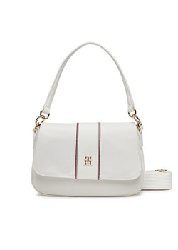 Torebka Tommy Hilfiger Poppy Conv. Crossover Corp AW0AW17168 Biały ze sklepu eobuwie.pl w kategorii Torebki damskie - zdjęcie 182101306