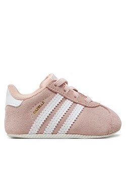 Sneakersy adidas Gazelle Crib JI2045 Różowy ze sklepu eobuwie.pl w kategorii Buty sportowe dziecięce - zdjęcie 182101328