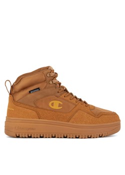 Sneakersy Champion RD18 UTILITY WP MID S22298-MS502 Brązowy ze sklepu eobuwie.pl w kategorii Buty sportowe męskie - zdjęcie 182101368