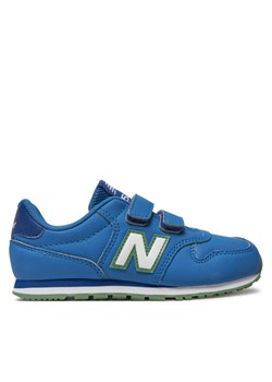 Sneakersy New Balance PV500FBI Niebieski ze sklepu eobuwie.pl w kategorii Buty sportowe dziecięce - zdjęcie 182101409