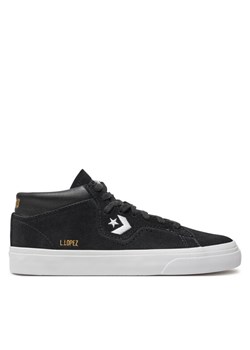 Sneakersy Converse Louize Lopez Pro Mid 171331C Czarny ze sklepu eobuwie.pl w kategorii Buty sportowe damskie - zdjęcie 182101527