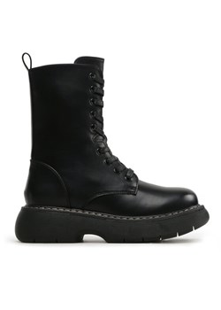 Trapery DeeZee ZAL90087-4 Czarny ze sklepu eobuwie.pl w kategorii Workery damskie - zdjęcie 182101557