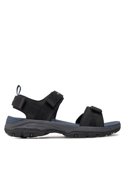 Sandały Skechers Tresmen-Ryer 205112/BLK Czarny ze sklepu eobuwie.pl w kategorii Sandały męskie - zdjęcie 182101569