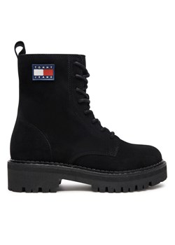 Botki Tommy Jeans Urban EN0EN02630 Czarny ze sklepu eobuwie.pl w kategorii Botki - zdjęcie 182101575