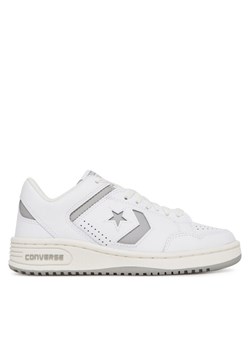 Sneakersy Converse Weapon Leather A11461C Biały ze sklepu eobuwie.pl w kategorii Buty sportowe damskie - zdjęcie 182101607