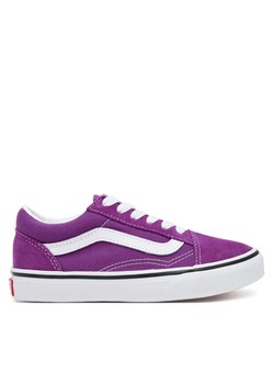 Tenisówki Vans Old Skool VN000CYVE2T1 Fioletowy ze sklepu eobuwie.pl w kategorii Trampki dziecięce - zdjęcie 182101687