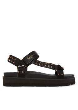 Sandały Pepe Jeans PLS90678 Czarny ze sklepu eobuwie.pl w kategorii Sandały damskie - zdjęcie 182101708
