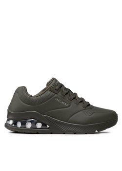 Sneakersy Skechers Uno 2 232181/OLV Zielony ze sklepu eobuwie.pl w kategorii Buty sportowe męskie - zdjęcie 182101835