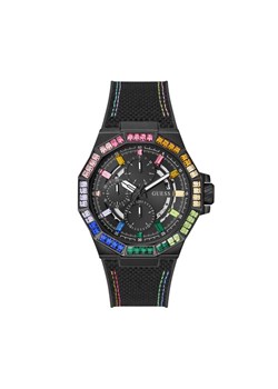 Zegarek Guess GW0701G1 Czarny ze sklepu eobuwie.pl w kategorii Zegarki - zdjęcie 182101919