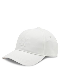 Czapka z daszkiem Calvin Klein Mono Logo Embro K60K612317 Biały ze sklepu eobuwie.pl w kategorii Czapki z daszkiem damskie - zdjęcie 182102005