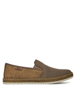 Espadryle Rieker B5265-65 Beżowy ze sklepu eobuwie.pl w kategorii Półbuty męskie - zdjęcie 182102027