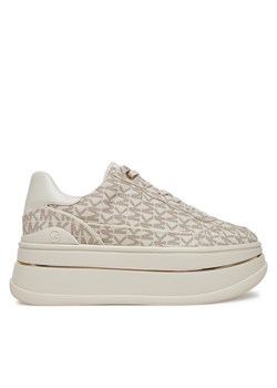 Sneakersy MICHAEL Michael Kors 43S5HYFS2B Écru ze sklepu eobuwie.pl w kategorii Buty sportowe damskie - zdjęcie 182102116