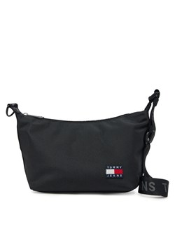 Torebka Tommy Jeans Tjw Ess Daily Shoulder Bag AW0AW17287 Czarny ze sklepu eobuwie.pl w kategorii Listonoszki - zdjęcie 182102189