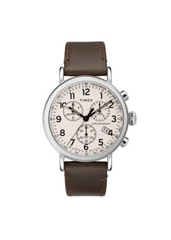 Zegarek Timex Standard TW2T21000 Brązowy - id: 0753048848348 - marki TIMEX - 182102198 Zegarek Timex Standard TW2T21000 Brązowy ze sklepu eobuwie.pl w kategorii Zegarki - zdjęcie 182102198