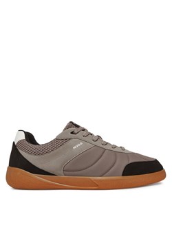 Sneakersy HUGO Riven Tenn 50541723 Beżowy ze sklepu eobuwie.pl w kategorii Buty sportowe męskie - zdjęcie 182102406