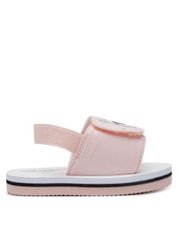 Sandały Karl Lagerfeld Kids Z30384 M Różowy ze sklepu eobuwie.pl w kategorii Sandały dziecięce - zdjęcie 182102416