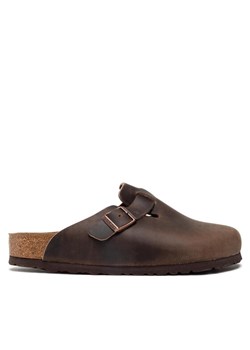 Klapki Birkenstock Boston Bs 860131 Brązowy ze sklepu eobuwie.pl w kategorii Klapki męskie - zdjęcie 182102536