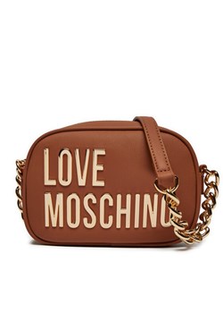 Torebka LOVE MOSCHINO JC4026PP1LKD0208 Brązowy ze sklepu eobuwie.pl w kategorii Listonoszki - zdjęcie 182102547