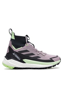 Trekkingi adidas Terrex Free Hiker 2.0 Hiking IE5119 Fioletowy ze sklepu eobuwie.pl w kategorii Buty trekkingowe damskie - zdjęcie 182102595