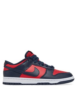 Sneakersy Nike Dunk Low Retro DV0833 601 Czerwony ze sklepu eobuwie.pl w kategorii Buty sportowe męskie - zdjęcie 182102667