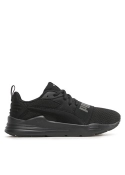 Sneakersy Puma Wired Run Pure Jr 390847 01 Czarny ze sklepu eobuwie.pl w kategorii Buty sportowe dziecięce - zdjęcie 182102885