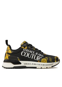 Sneakersy Versace Jeans Couture Dynamic 77VA3SA3 Czarny ze sklepu eobuwie.pl w kategorii Buty sportowe damskie - zdjęcie 182102976
