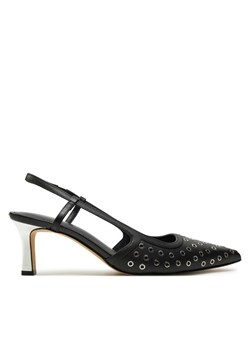 Sandały MICHAEL Michael Kors Alora Mid Sling 40R5ALMP3L Czarny ze sklepu eobuwie.pl w kategorii Sandały damskie - zdjęcie 182103096